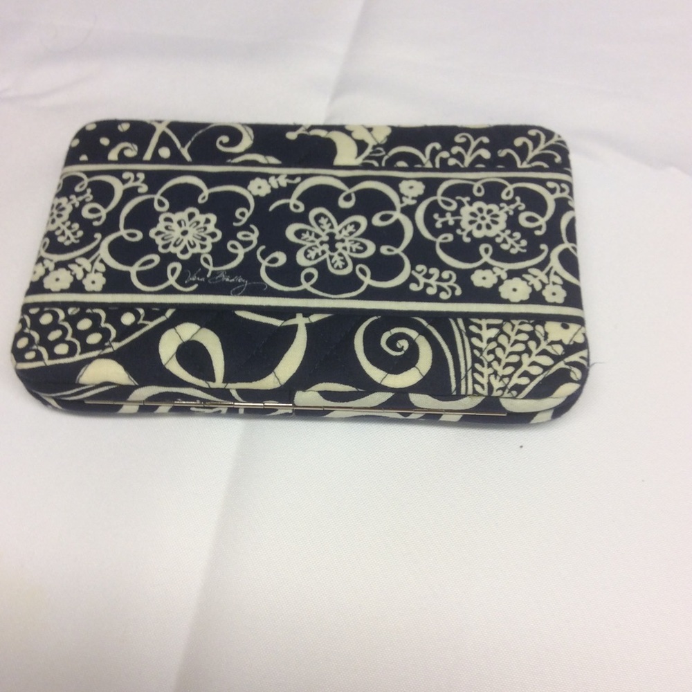 Vera Bradley Hard Sided Twirly Bird Wallet